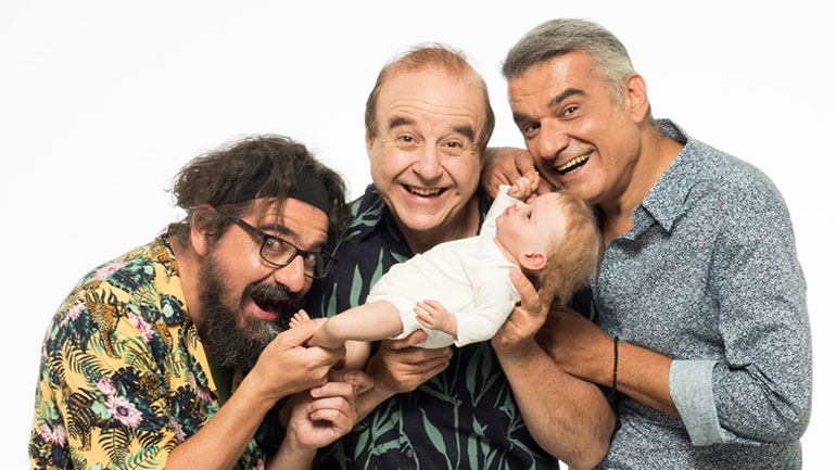 Το έργο «Ένα μωρό για 3» ξεκινάει περιοδεία με Π. Χαϊκάλη, Κ. Αποστολάκη και Γ. Δρακόπουλο