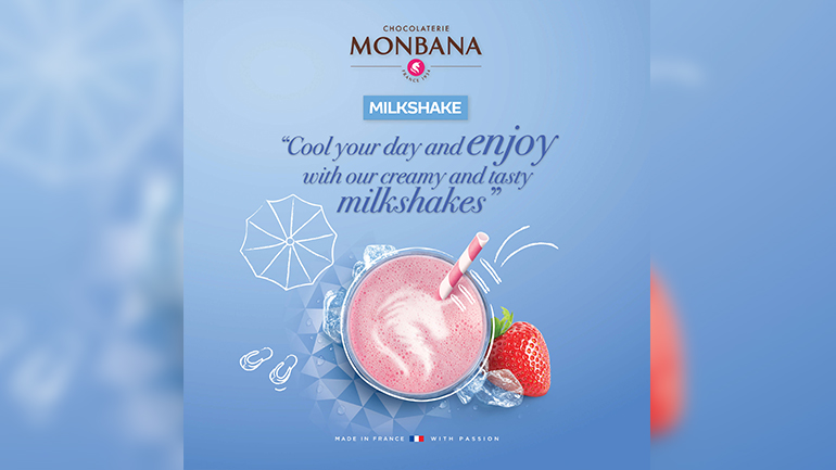 Ανανεωμένη σειρά MILKSHAKE από τη σοκολατοποιία MONBANA