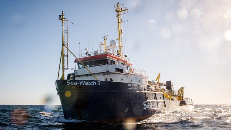 Οι ιταλικές αρχές κατέσχεσαν το πλοίο Sea-Watch 3