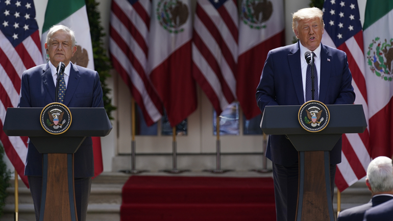 Τραμπ: Η σχέση ΗΠΑ – Μεξικού δεν ήταν ποτέ τόσο καλή όσο είναι τώρα