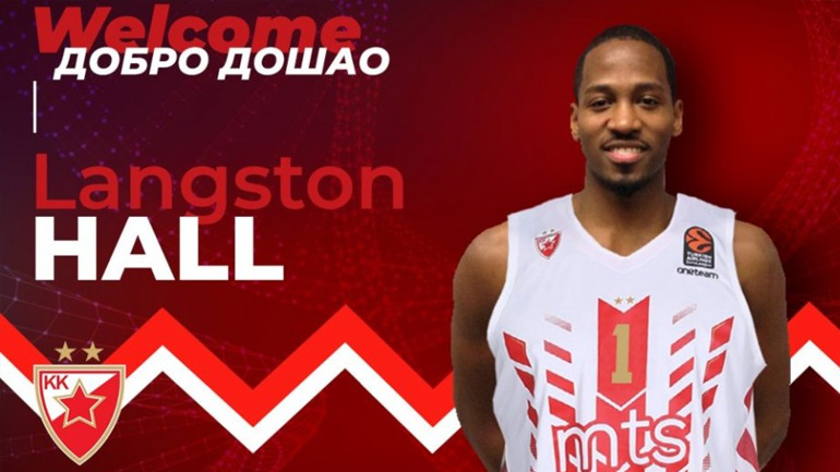 Μπάσκετ: Στον Ερυθρό Αστέρα ο Λάνγκστον Χολ