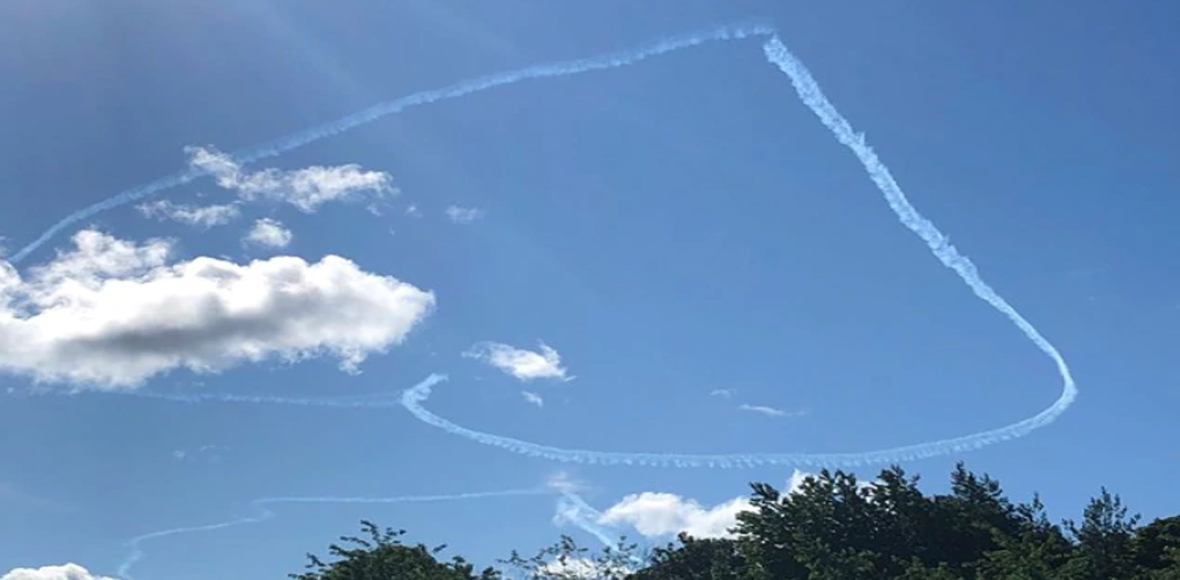 Καρδιές στον ουρανό της Στοκχόλμης