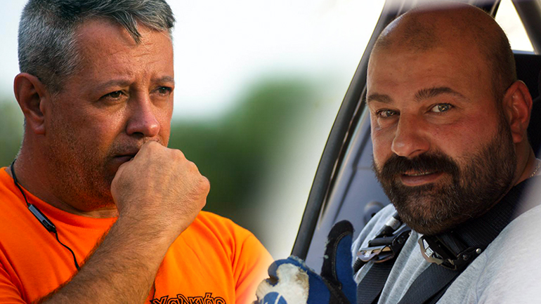 Θέμης Χαλκιάς (δεξιά) και Λεωνίδας Μαχαίρας θα είναι το πλήρωμα που θα στοχεύσει στην κορυφή του φετινού πρωταθλήματος χωμάτινων ράλι