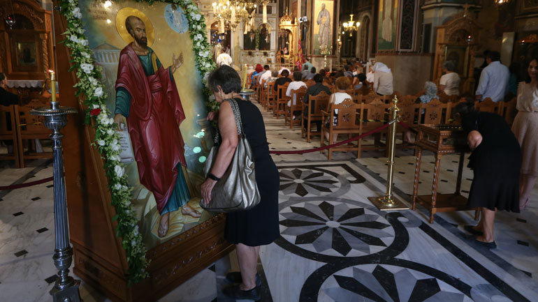 Παράταση περιοριστικών μέτρων στους χώρους λατρείας έως τις 21 Αυγούστου