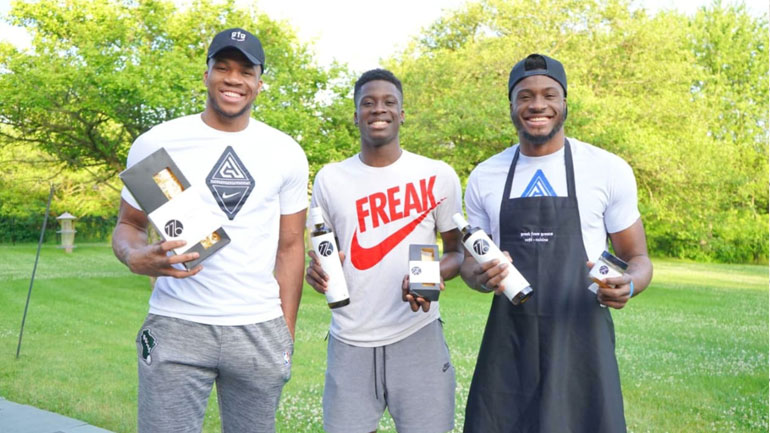 Ο Γιάννης Αντετοκούνμπο αναδεικνύει την ελληνική κουζίνα μέσα από τα GFG café-cuisine