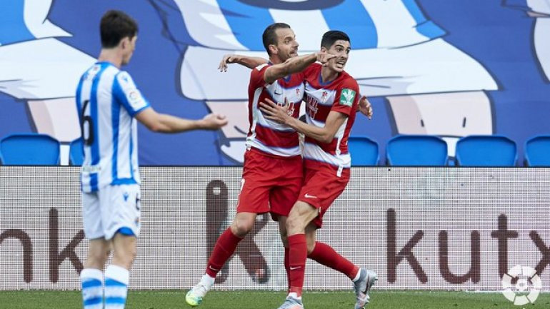 Ισπανία: «Φωτιά» στη μάχη για την 7η θέση έβαλε η Γρανάδα με το «διπλό» επί της Σοσιεδάδ