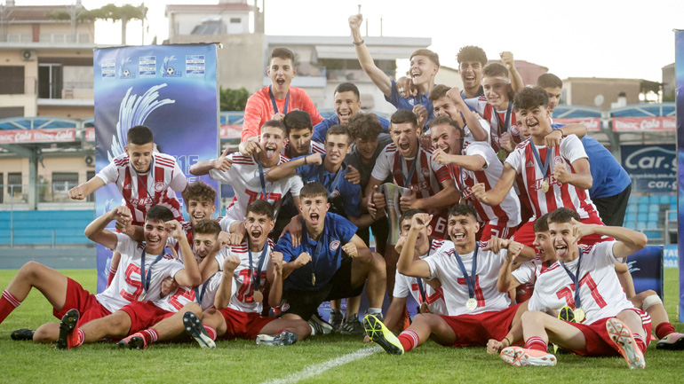 Κ15: Aναδείχθηκε πρωταθλητής ο Ολυμπιακός, νίκησε 4-3 τον Ατρόμητο στα πέναλτι!