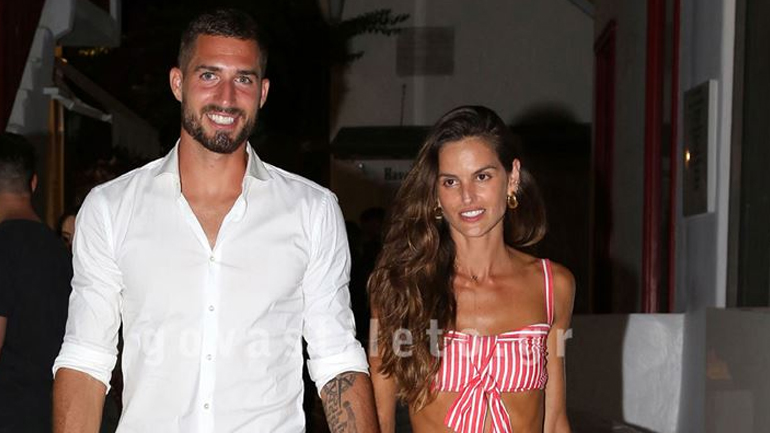Izabel Goulart – Kevin Trapp: Χεράκι-χεράκι στα σοκάκια της Μυκόνου