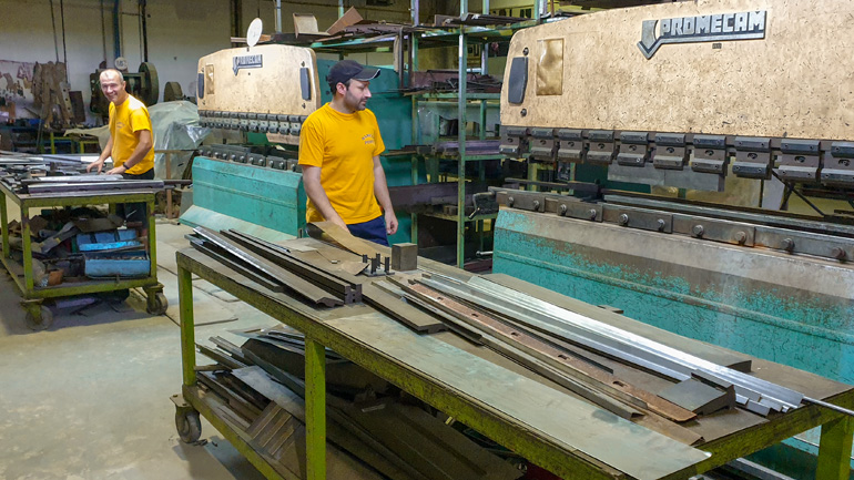 Οι εργασίες συνεχίζονται και σήμερα...