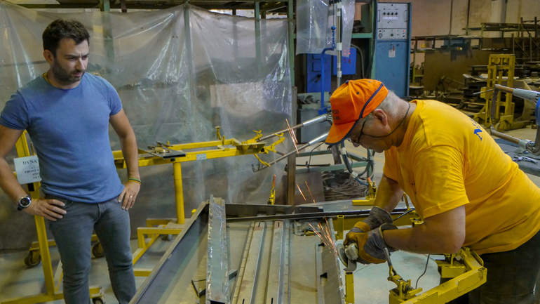 Στο εργοστάσιο της Namco ακόμα και σήμερα γίνονται εργασίες...