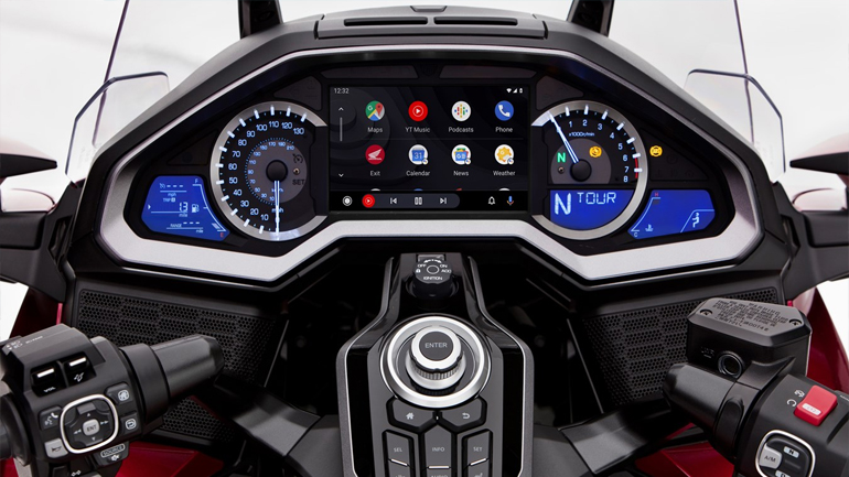 Honda Gold Wing GL1800: Μετά το Apple CarPlay έρχεται και το Android Auto!  