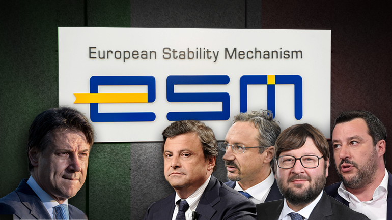 Διχασμένη η κυβέρνηση Κόντε για τα δάνεια του ESM