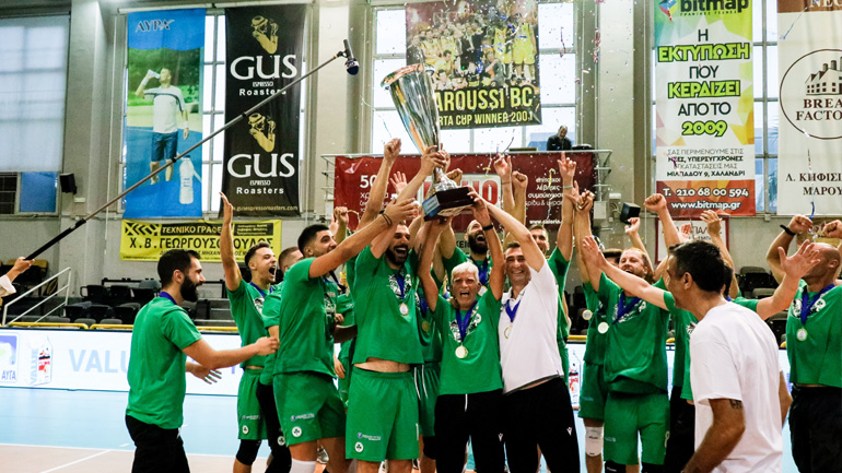 Volley League ανδρών: Πρωταθλητής Ελλάδας μετά από 14 χρόνια ο Παναθηναϊκός!