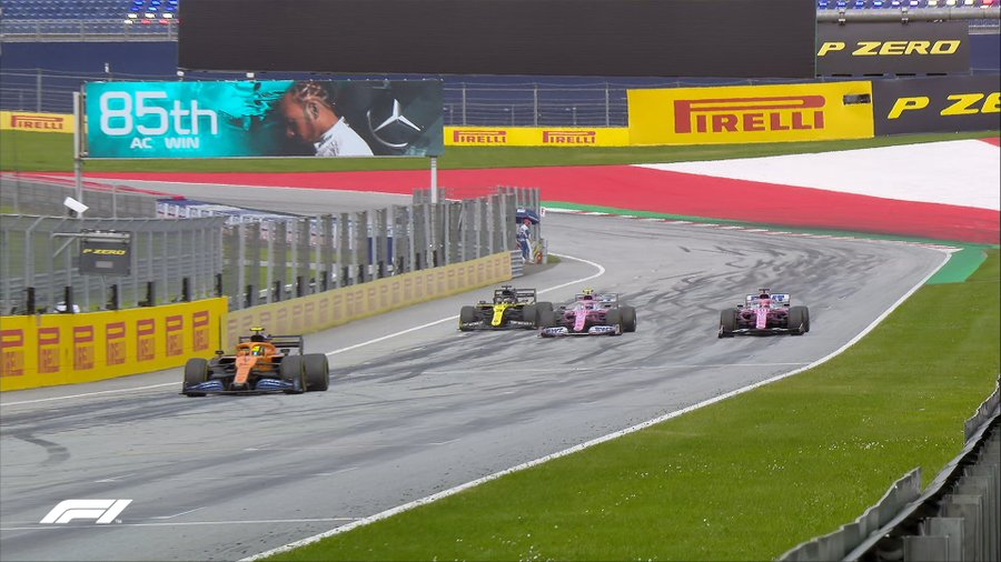 Οι πιλότοι στις θέσεις 6-8 τερμάτισαν έχοντας ελάχιστα εκατοστά του δευτερολέπτου μεταξύ τους...