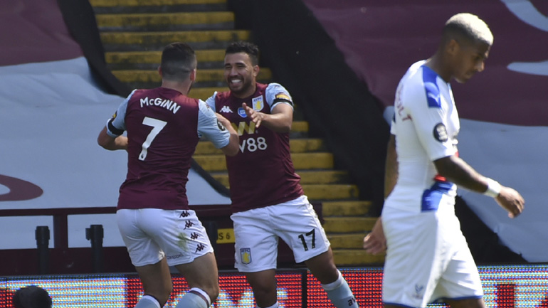 Αγγλία: Ζωντανή στη μάχη της παραμονής η Άστον Βίλα, 2-0 την Κρίσταλ Πάλας