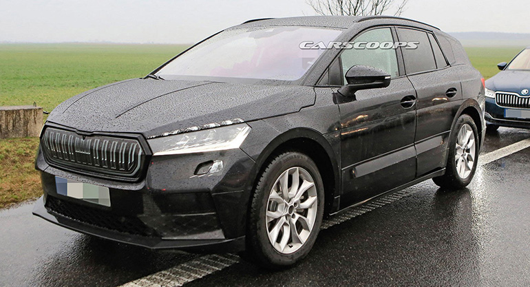 Το Skoda Enyaq (πηγή φωτό: carscoops.com)