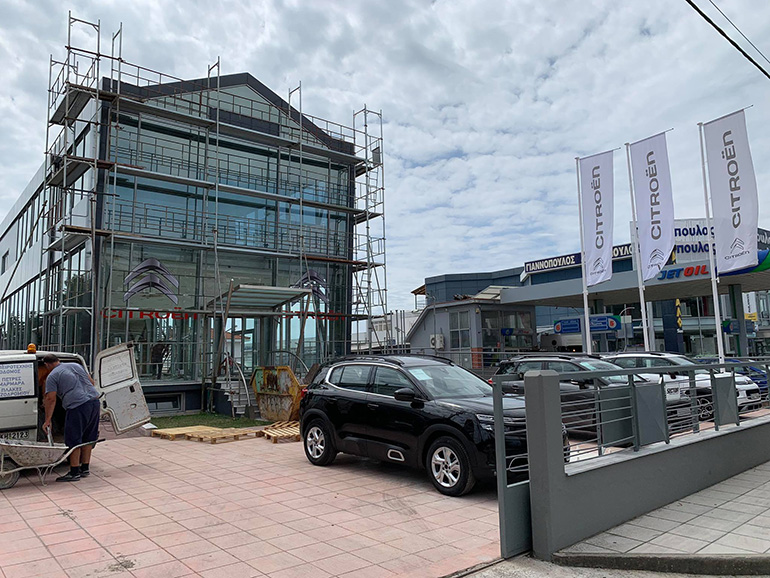 Πολύ σύντομα η νέα αντιπροσωπεία Citroen στη Θεσσαλονίκη θα είναι έτοιμη