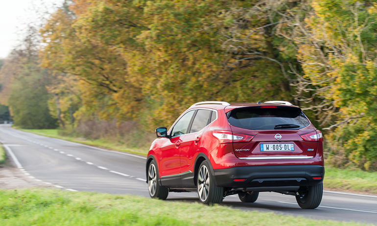 Τo Nissan Qashaqi βρίσκεται στην 10η θέση των εισαγόμενων μεταχειρισμένων και στην πρώτη ανάμεσα στα SUV (στη φωτό το μοντέλο του 2015)