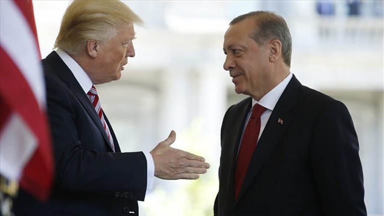 Τηλεφωνική επικοινωνία Ερντογάν – Τραμπ: «Εμπορικό στόχο 100 δισ.» ανακοίνωσε η Άγκυρα