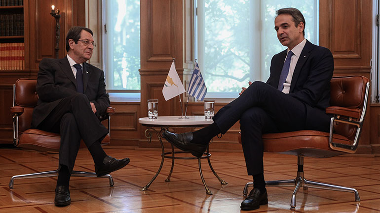 «Άριστη συνεργασία Ελλάδας-Κύπρου στην αντιμετώπιση των προκλήσεων»