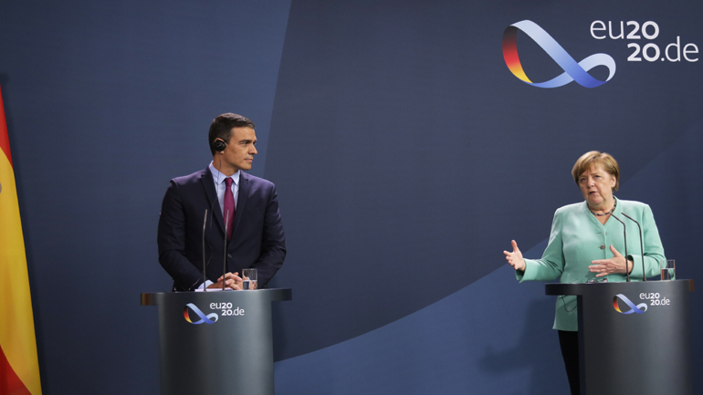 Με «διάθεση για συμβιβασμό» στη Σύνοδο Κορυφής της Ε.Ε. η Μέρκελ