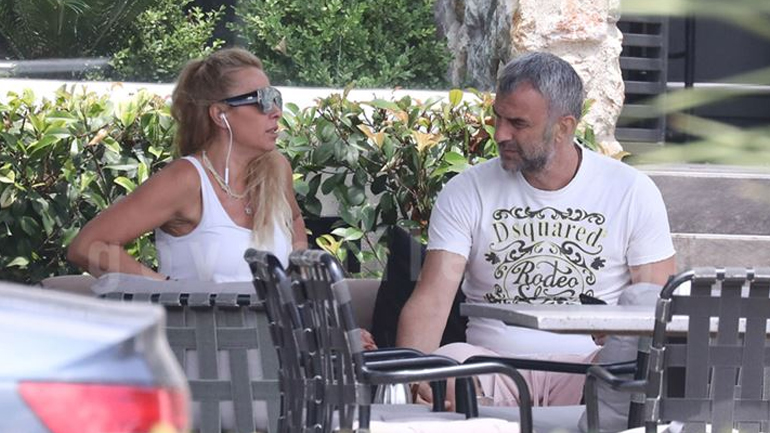 Γωγώ Μαστροκώστα – Τραϊανός Δέλλας: Με athleisure look στη Γλυφάδα