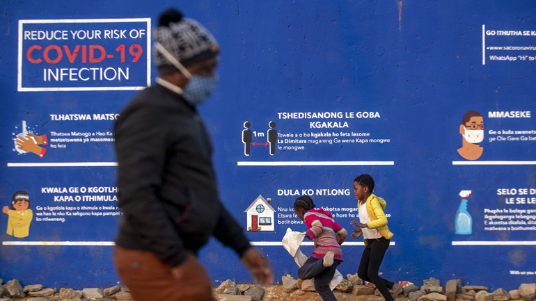 Covid-19: Περισσότερα από 311.000 τα κρούσματα στη Νότια Αφρική