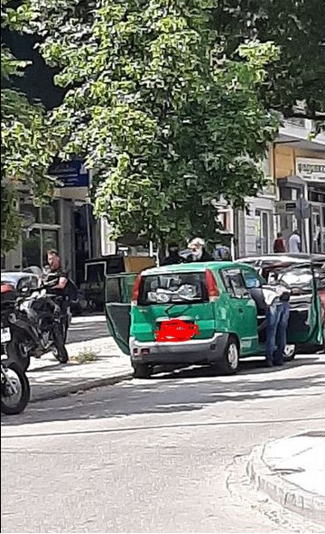 Το αυτοκίνητο του δράστη