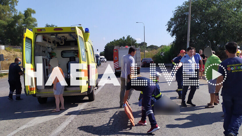 Τραγικό τροχαίο στην εθνική οδό Πατρών-Πύργου – Νεκρό αγόρι 16 ετών