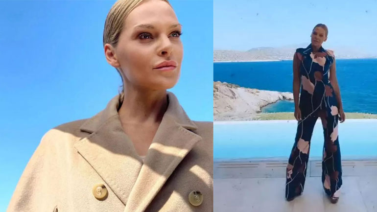 Υβόννη Μπόσνιακ: Η εντυπωσιακή φωτογράφιση με φόντο την Αθηναϊκή Ριβιέρα!