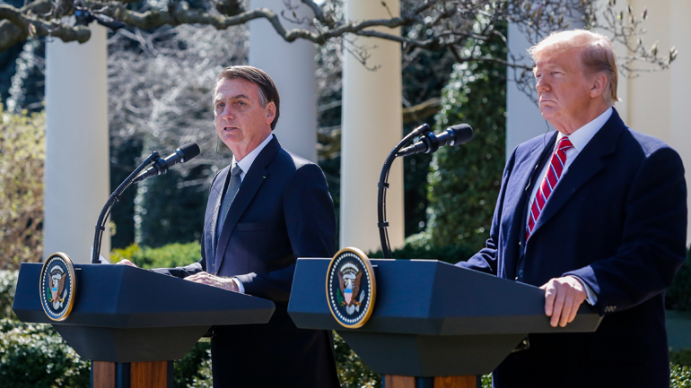 Βραζιλία: Ο πρόεδρος Μπολσονάρου ελπίζει ο Τραμπ να επανεκλεγεί στην προεδρία των ΗΠΑ