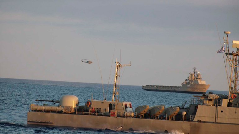 Με πυρά και τορπίλες η άσκηση του Πολεμικού Ναυτικού σε Μυρτώο Πέλαγος και Κύθηρα