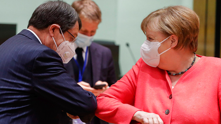 Αναστασιάδης σε Μέρκελ: Να ληφθούν μέτρα για τις έκνομες ενέργειες της Τουρκίας