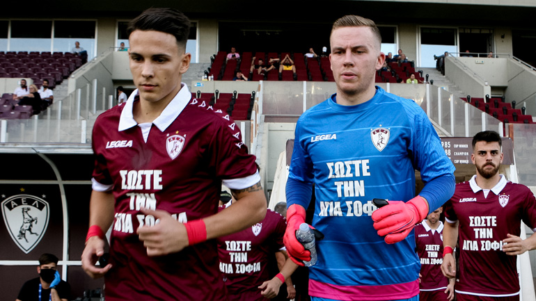 Με μήνυμα «Σώστε την Αγιά Σοφιά» στις φανέλες η ΑΕΛ κόντρα στην Ξάνθη