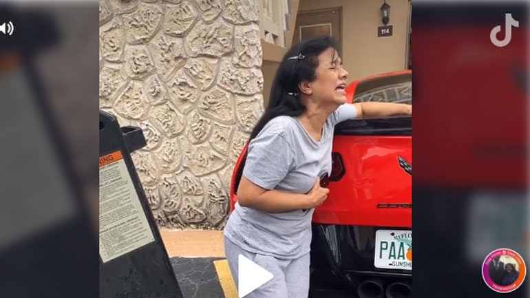 Της είπαν ότι θα ρυμουλκήσουν την Corvette της και… τρελάθηκε