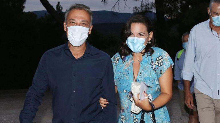 Μίνως Μάτσας – Όλγα Κεφαλογιάννη: Αγκαζέ στην Επίδαυρο!