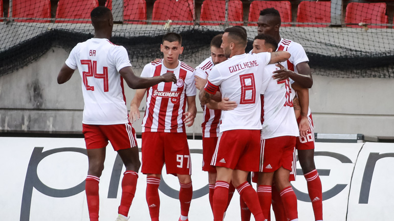 Έκλεισε με θρίαμβο τα πλέι οφ ο πρωταθλητής Ολυμπιακός, 3-0 την ΑΕΚ