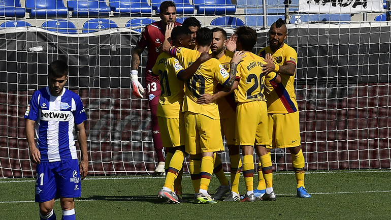 Ισπανία: Ξέσπασε στην Αλαβές με «πεντάρα» η Μπαρτσελόνα