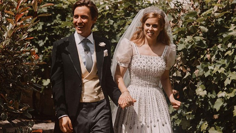 Νέες φωτογραφίες από τον γάμο της πριγκίπισσας Βεατρίκης με τον Ιταλό αγαπημένο της