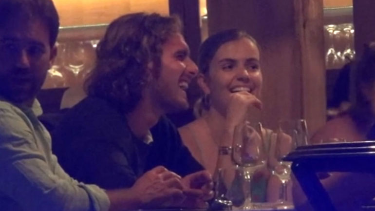 Στέφανος Τσιτσιπάς: Δείπνο υπό τους ήχους του βιολιού με την αγαπημένη του