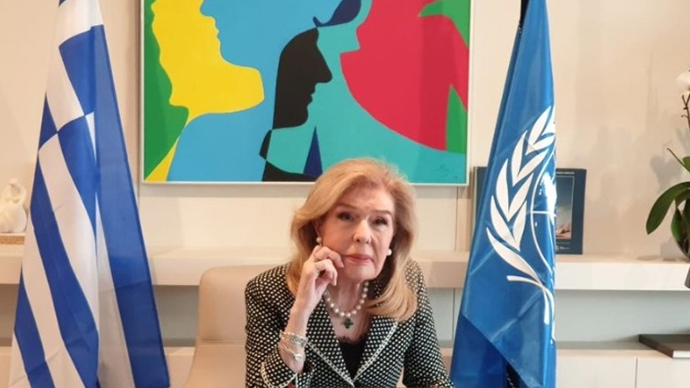 Μ. Βαρδινογιάννη: Το βραβείο Νέλσον Μαντέλα το αφιερώνω στον ελληνικό λαό