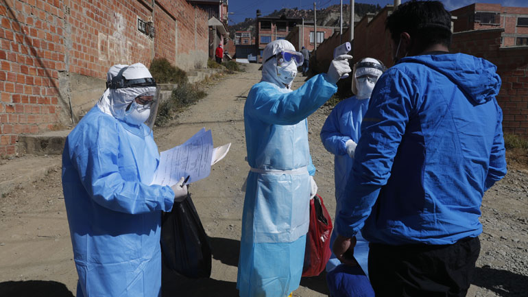 Βολιβία: «Ταχύτατη κλιμάκωση» της πανδημίας του κορωνοϊού στη Λα Πας και στην Κοτσαμπάμπα