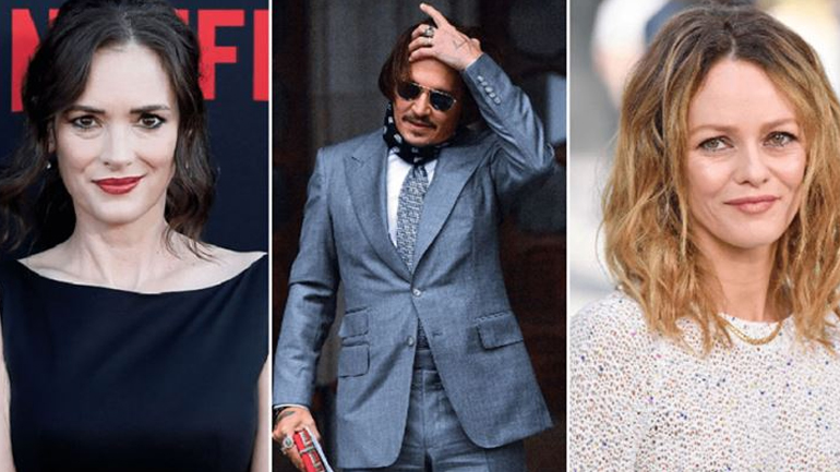 Υπέρ του Johnny Depp στη δίκη οι δύο πρώην του, Winona Ryder και Vanessa Paradis
