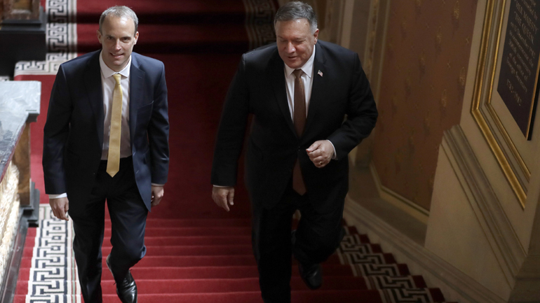 Ο Πομπέο συγχαίρει το Λονδίνο για την απόφαση να εγκαταλείψει τη Huawei