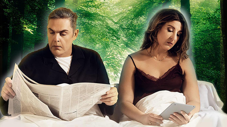 «Σκηνές από έναν Γάμο» με τους Αντώνη Λουδάρο και Παυλίνα Χαρέλα στο Θέατρο του Κολωνού