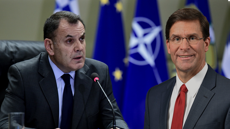 Τηλεφωνική επικοινωνία Παναγιωτόπουλου με τον υπουργό Άμυνας των ΗΠΑ