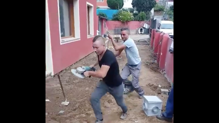 Ομαδική εργασία που απαιτεί καλή φυσική κατάσταση