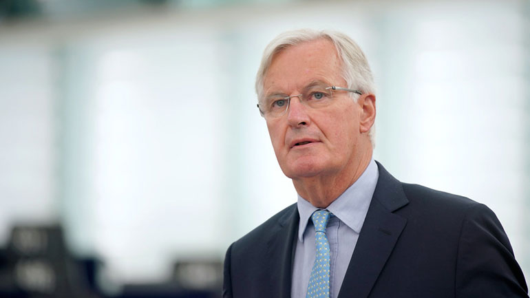 Μπαρνιέ για Brexit: Η επίτευξη εμπορικής συμφωνίας δεν είναι πιθανή σε αυτό το στάδιο