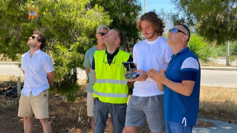 Ο Στέφανος Τσιτσιπάς έβγαλε δίπλωμα drone