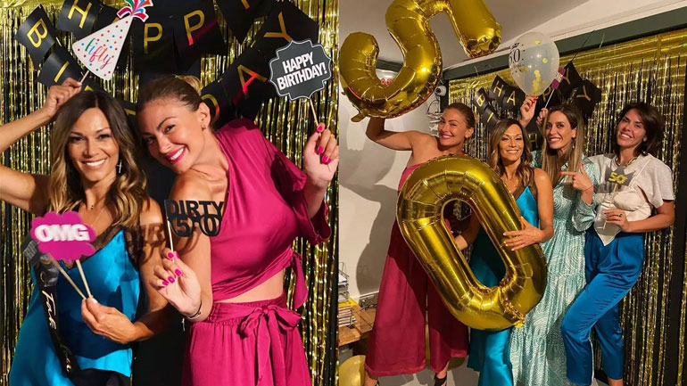 Έλλη Κοκκίνου: Γιόρτασε τα 50α γενέθλιά της με τους διάσημους φίλους της!